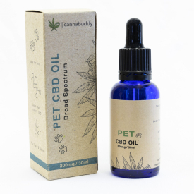 Cannabuddy 300mg Broad-Spectrum CBD Oil For Pets